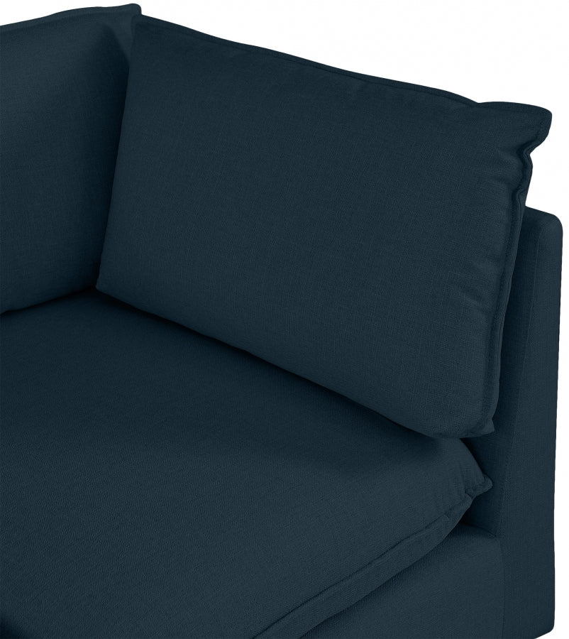 Fauteuil d'appoint rembourré en chenille Vivi