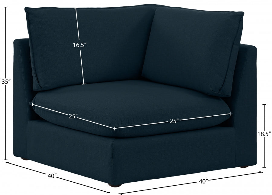 Fauteuil d'appoint rembourré en chenille Vivi