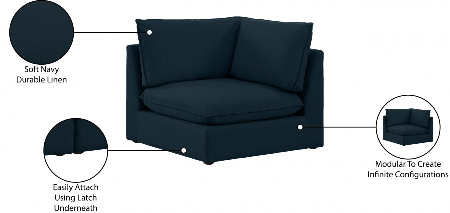 Fauteuil d'appoint rembourré en chenille Vivi