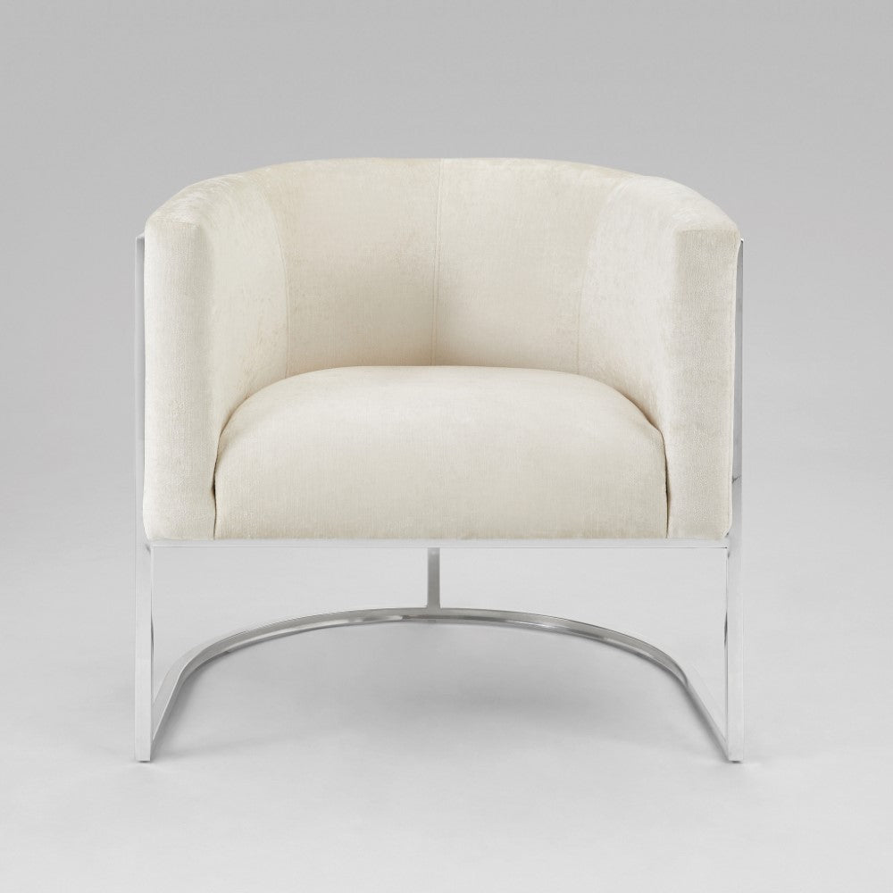 Honeycomb Chair Ivory Linen