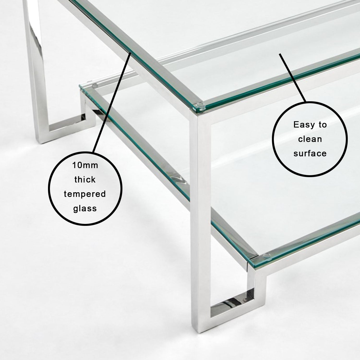 Table basse Krista Condo Taille
