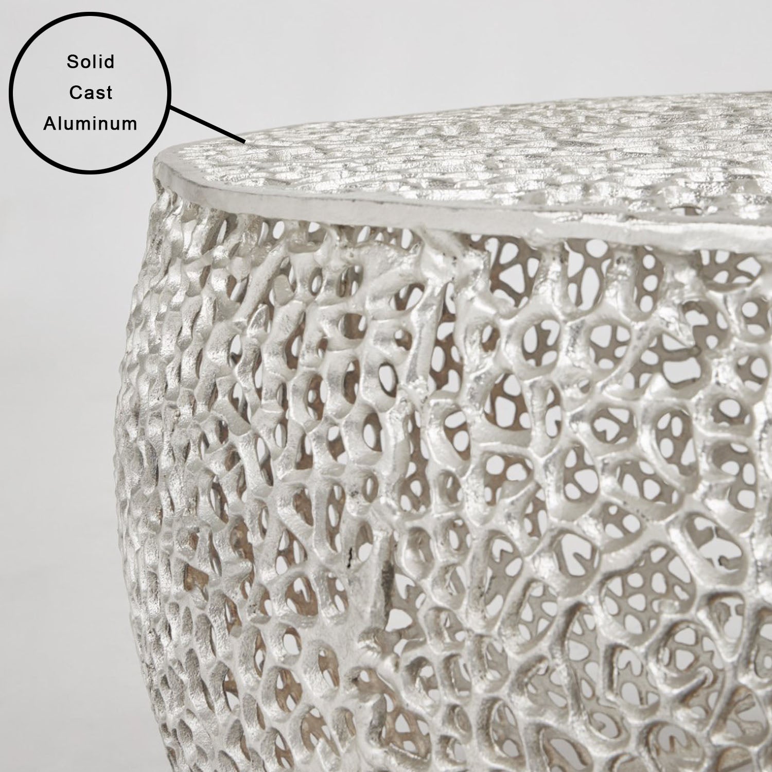 Table basse Dolce Silver