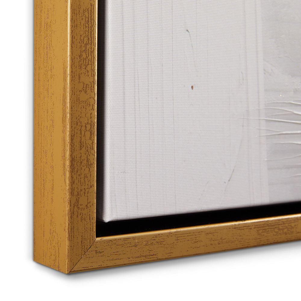 Wall Art: White, Black and Gold