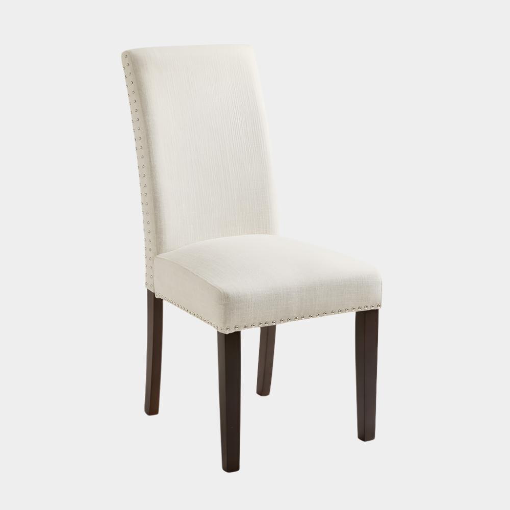 Chaise de salle à manger Scarpa en tissu beige