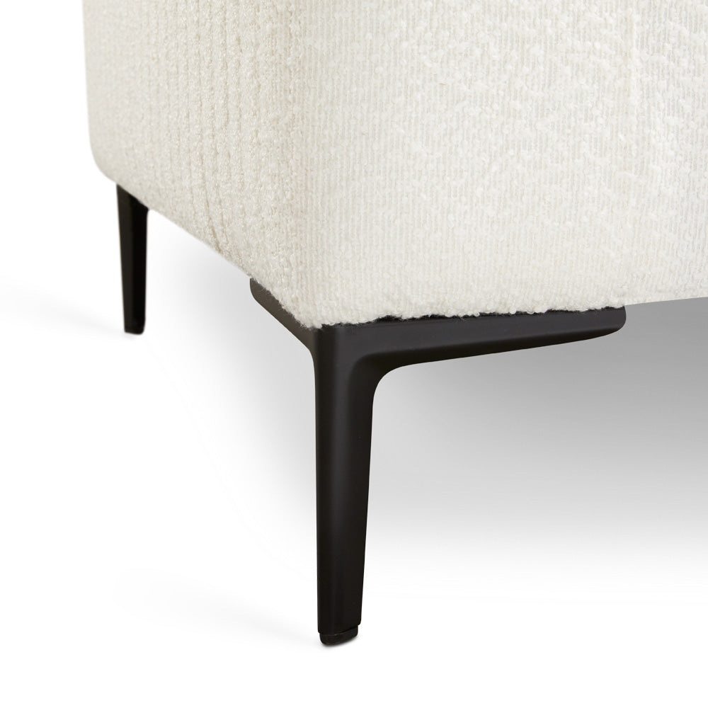 Franco Sofa White Boucle