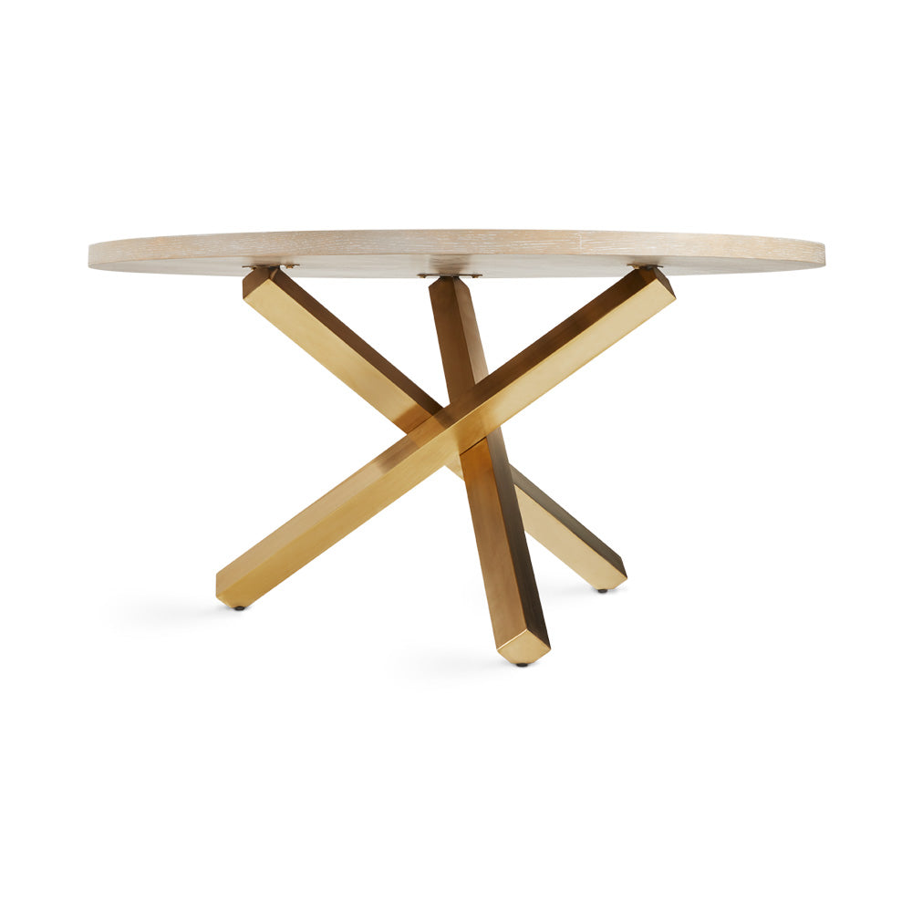 Table à manger Rodney dorée