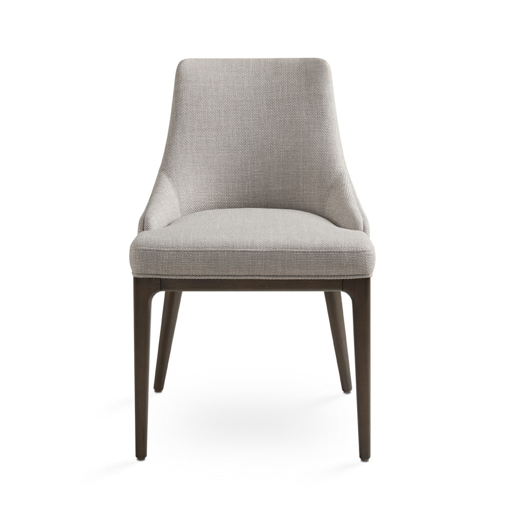 Chaise de salle à manger Everett en lin taupe