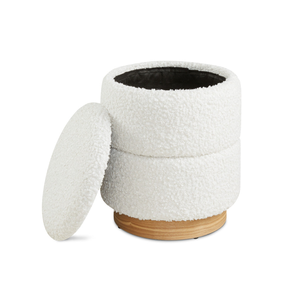 Pouf de rangement Edgar