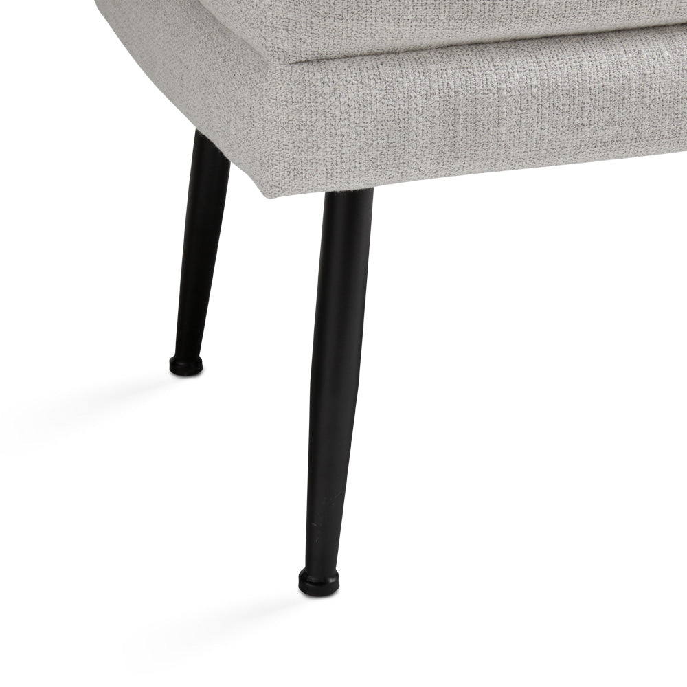 Enya Storage Bench Grey Linen