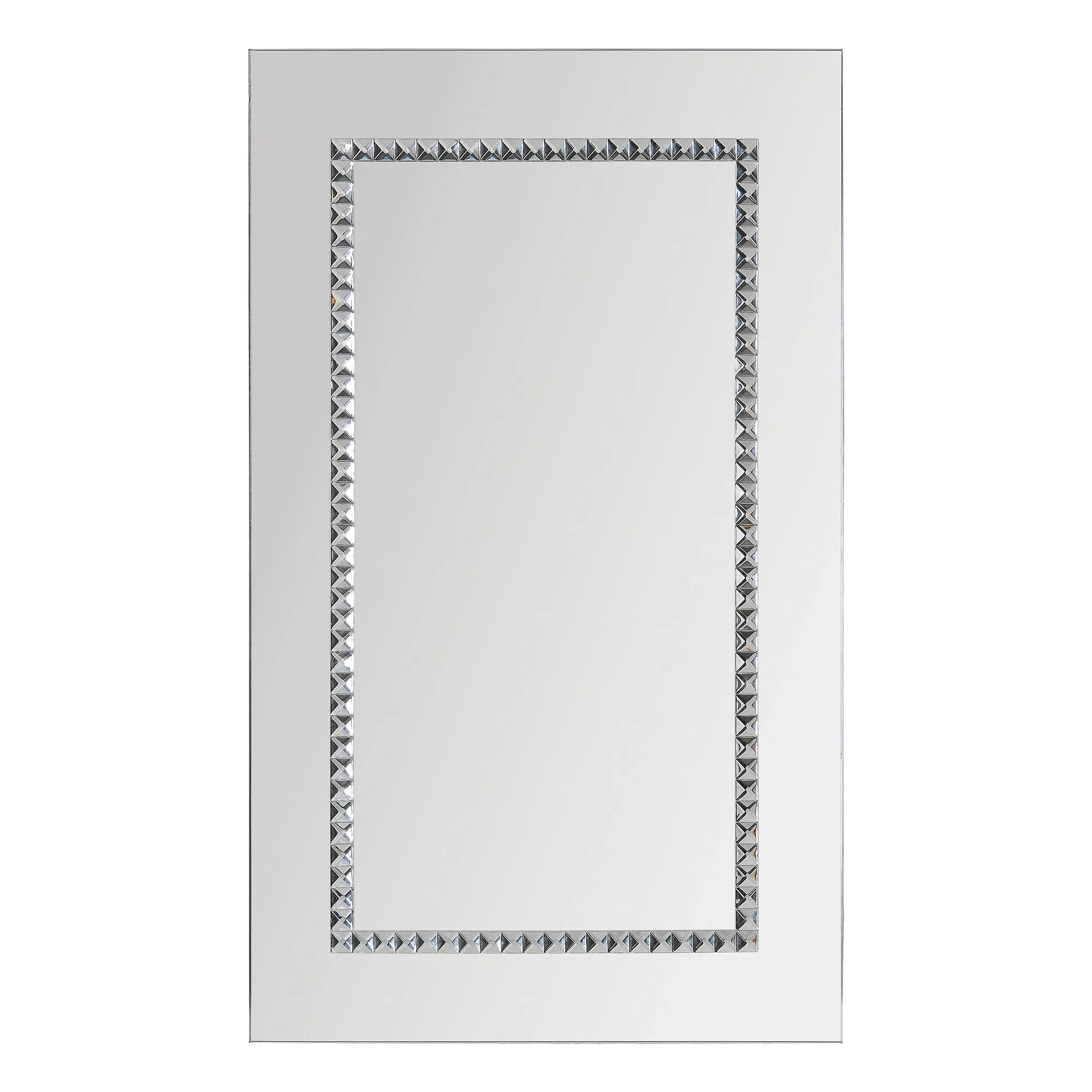 Embedded Jewels Wall Mirror