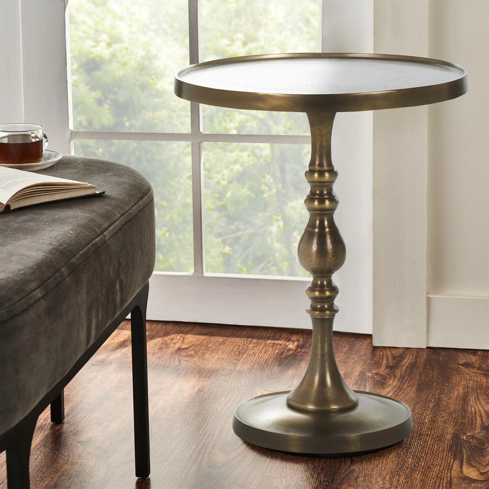 Romina Brass Side & End Table