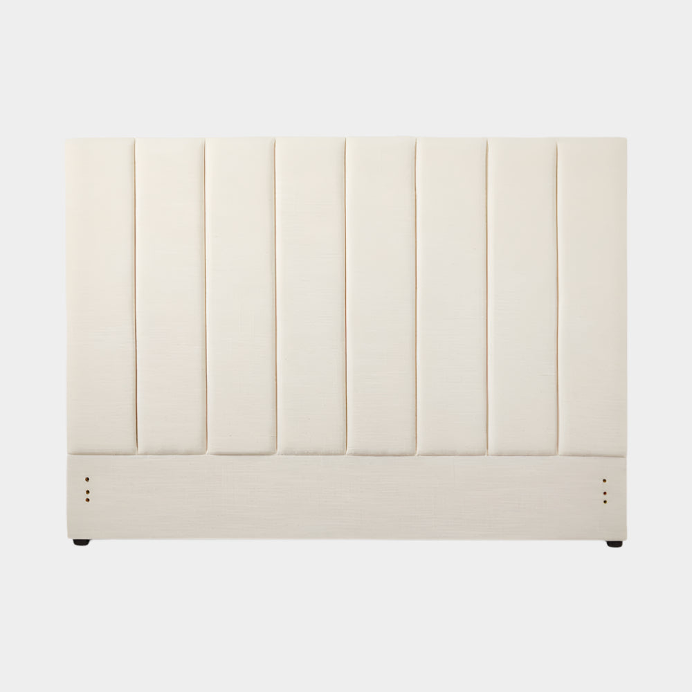 Channel Headboard: Beige