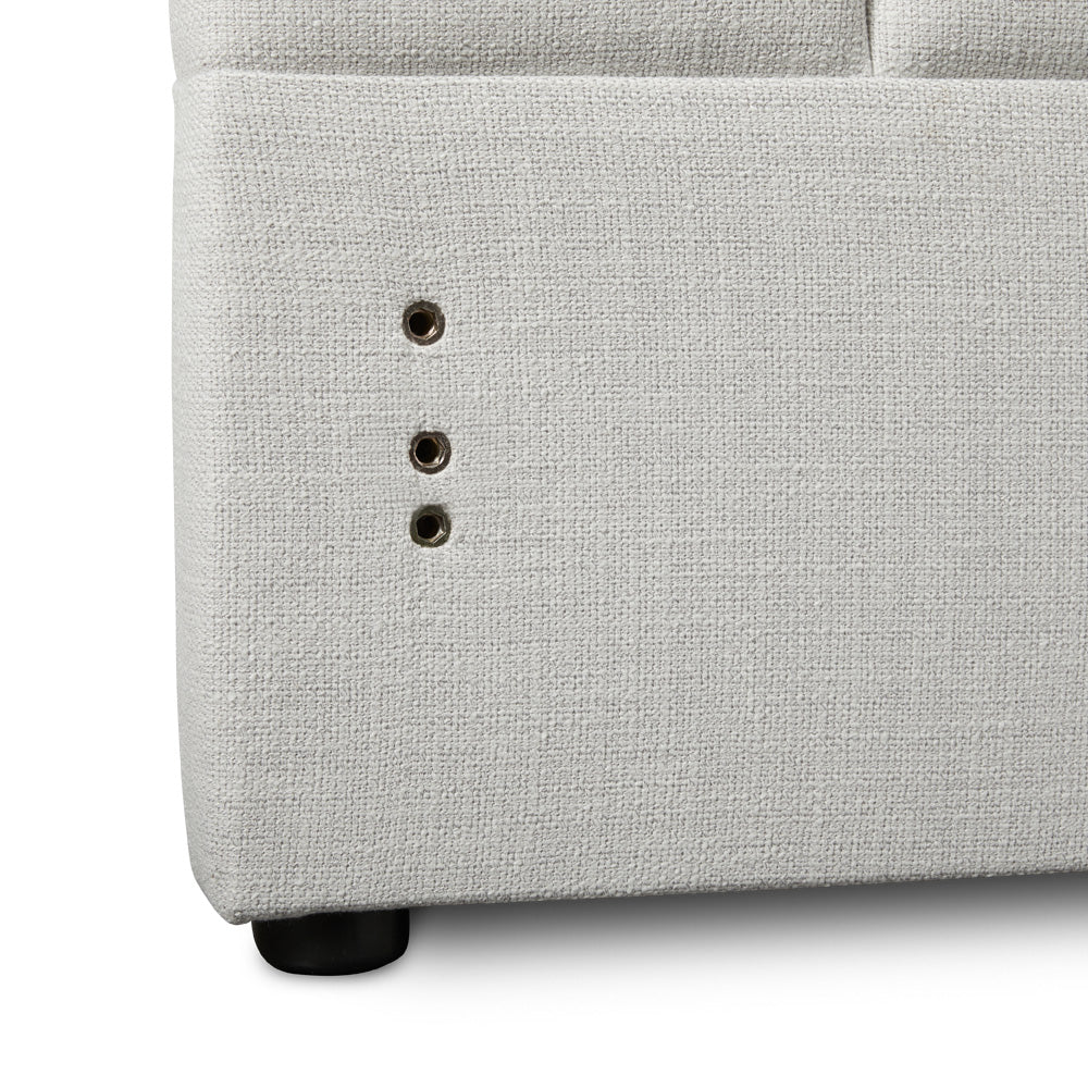 Channel Headboard: Light Grey