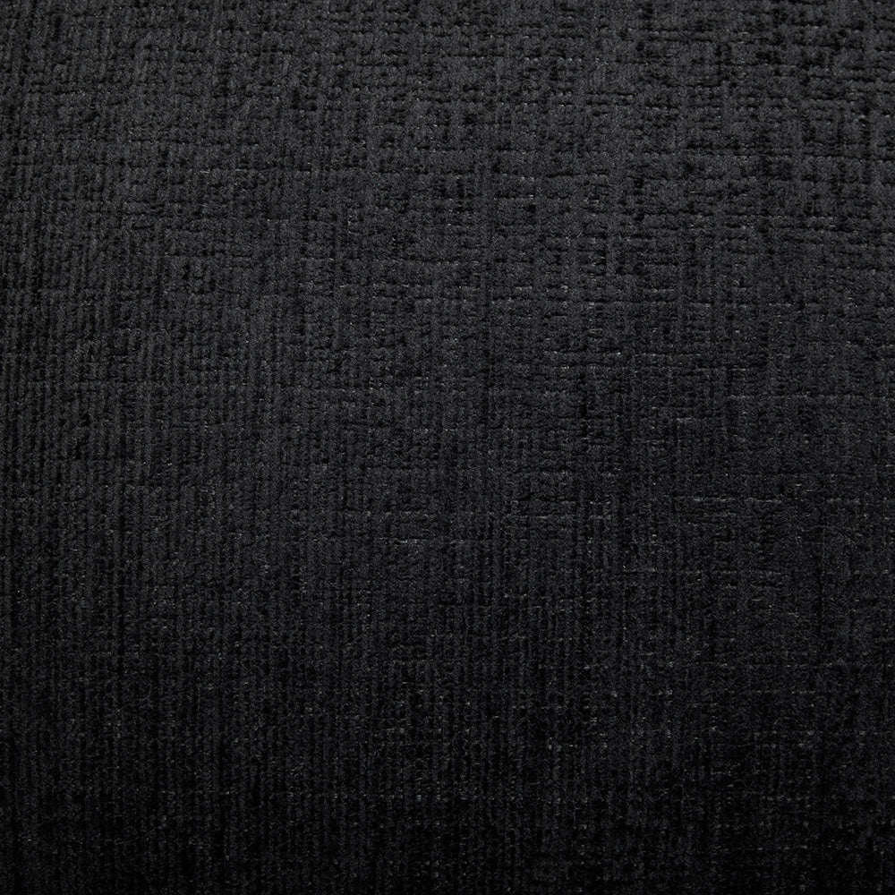 Alvin Accent Chair: Black Linen