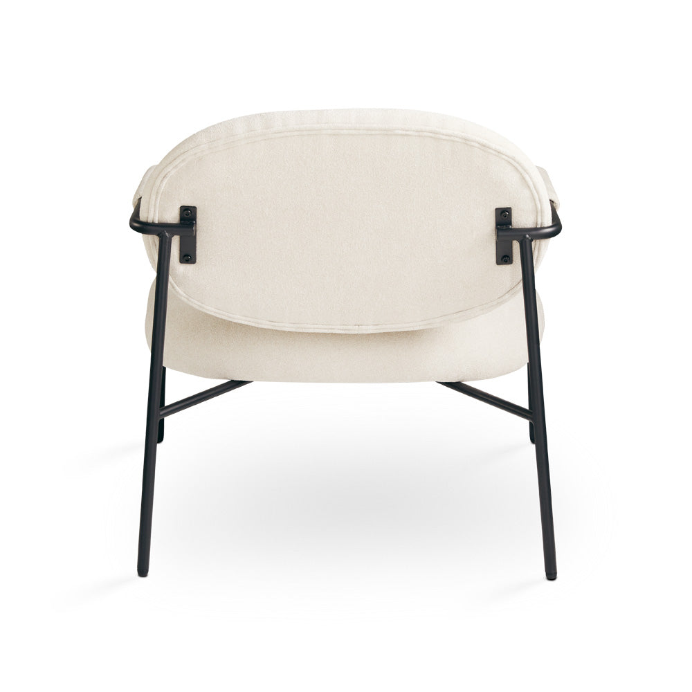 Alvin Accent Chair: Beige Linen
