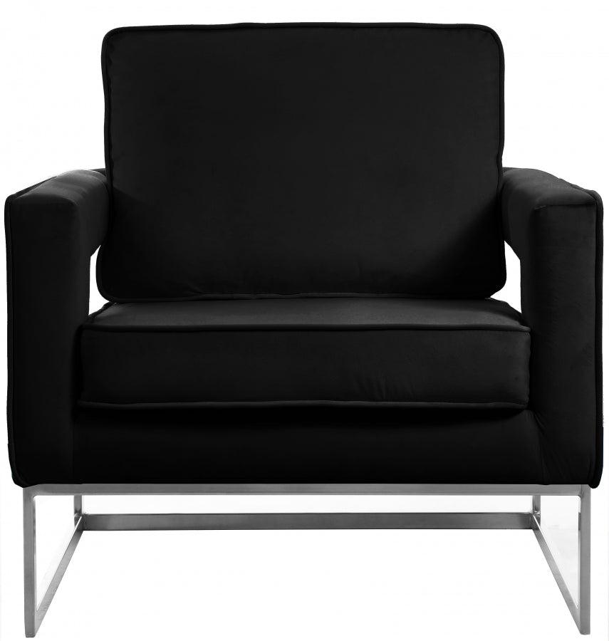 Fauteuil d'appoint rembourré en chenille Vivi