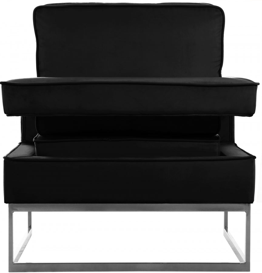 Fauteuil d'appoint rembourré en chenille Vivi