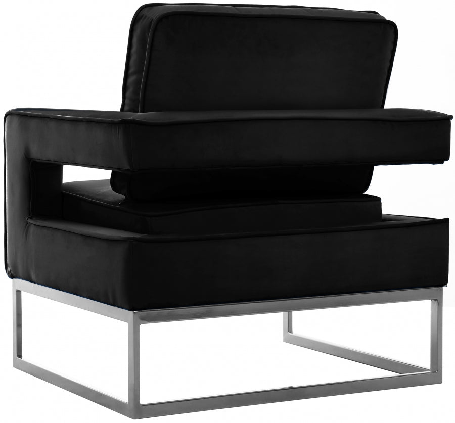 Fauteuil d'appoint rembourré en chenille Vivi