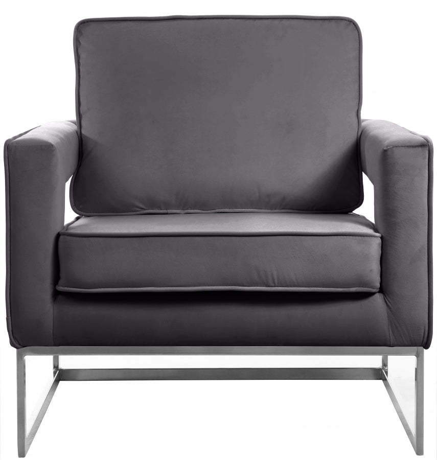 Fauteuil d'appoint rembourré en chenille Vivi
