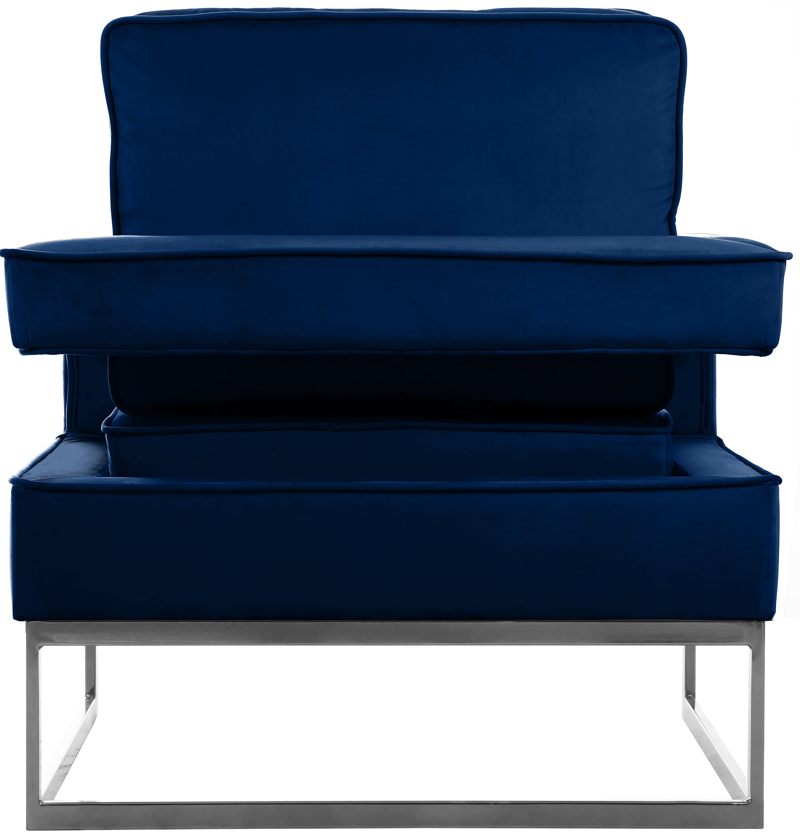 Fauteuil d'appoint rembourré en chenille Vivi
