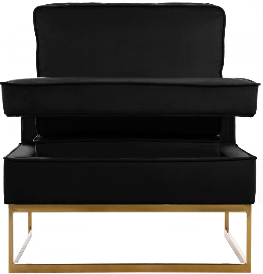 Fauteuil d'appoint rembourré en chenille Vivi