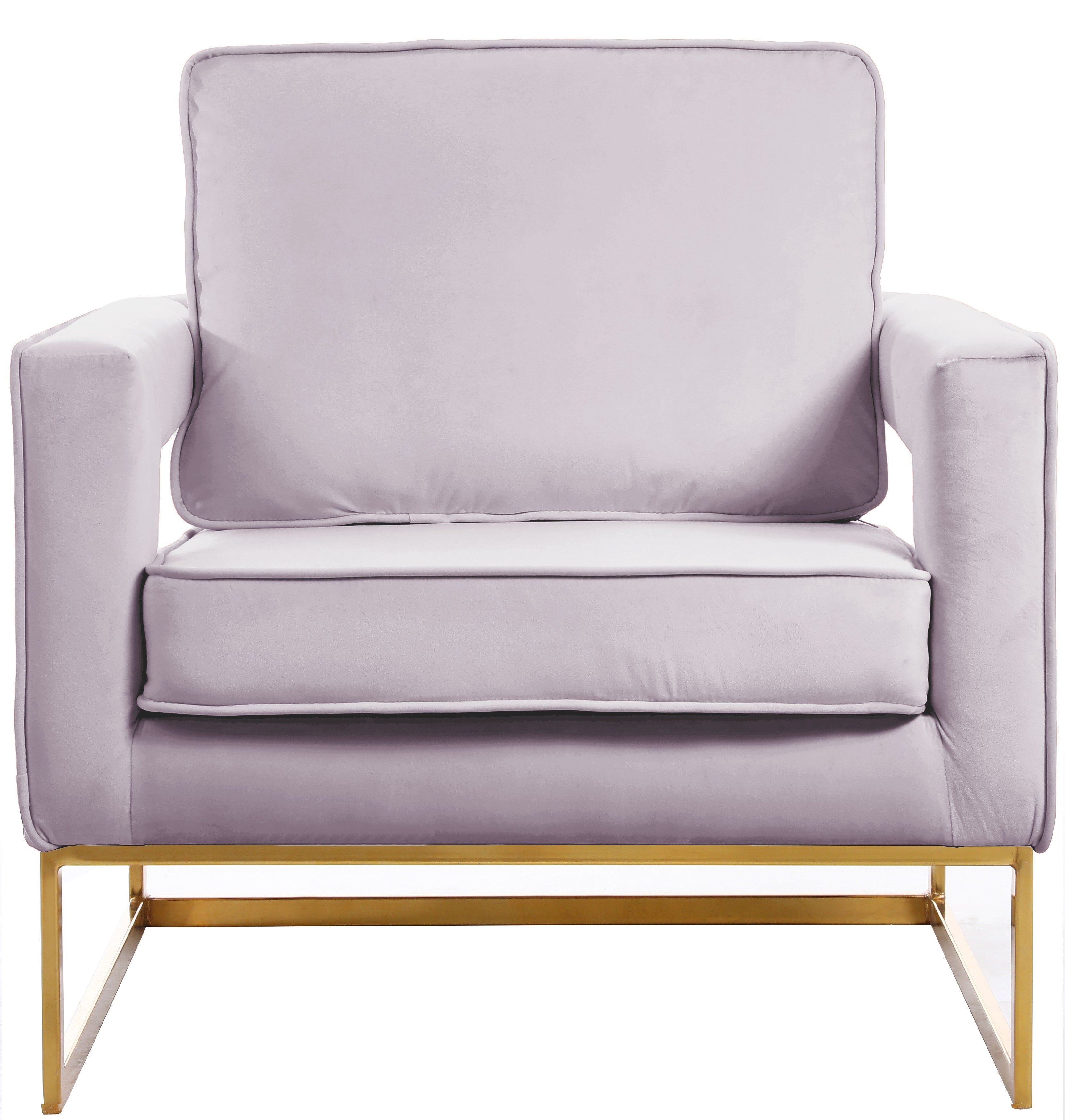 Fauteuil d'appoint rembourré en chenille Vivi