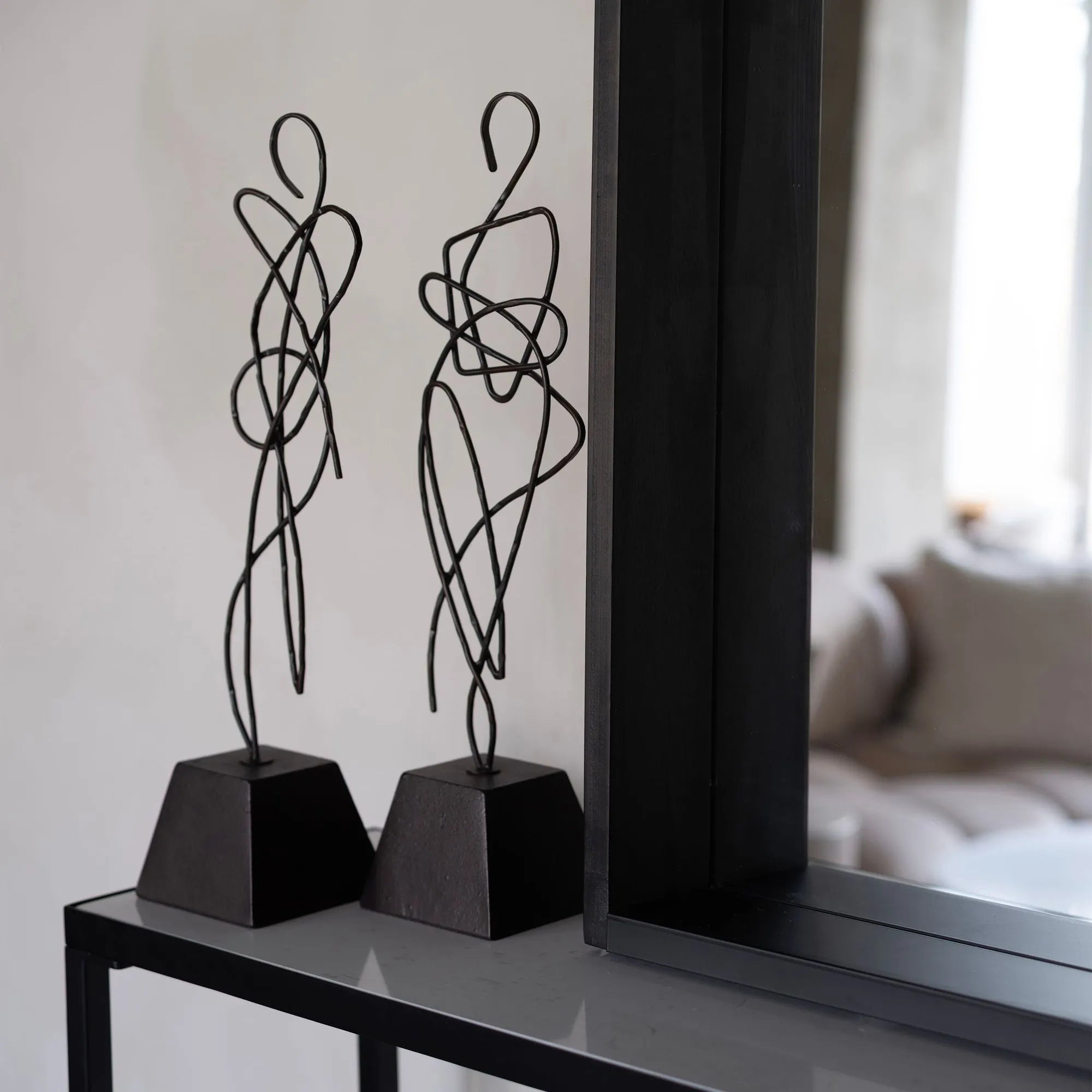 Arabesque Statue Set Of 2