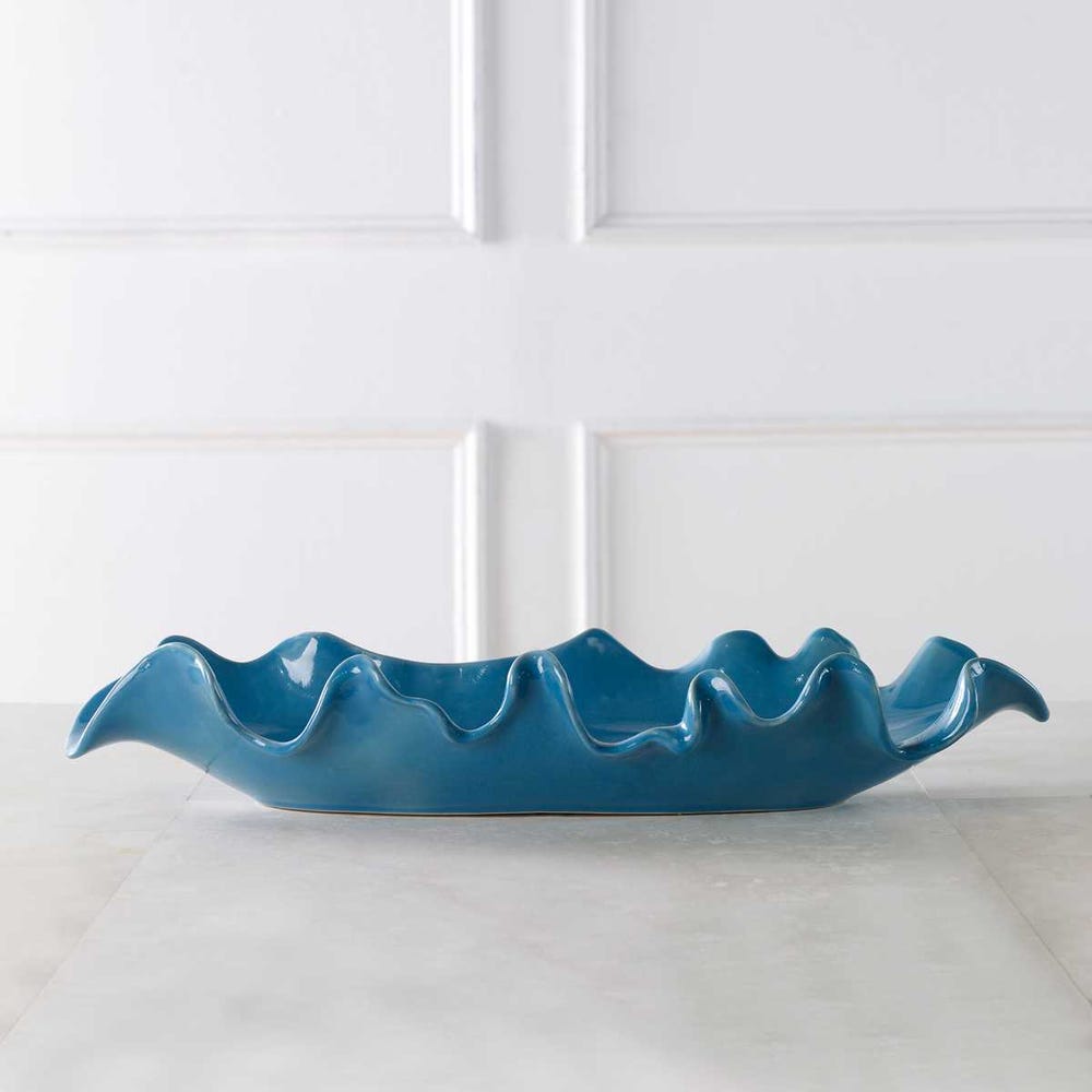 Ruffled Feathers Outdoor Bowl