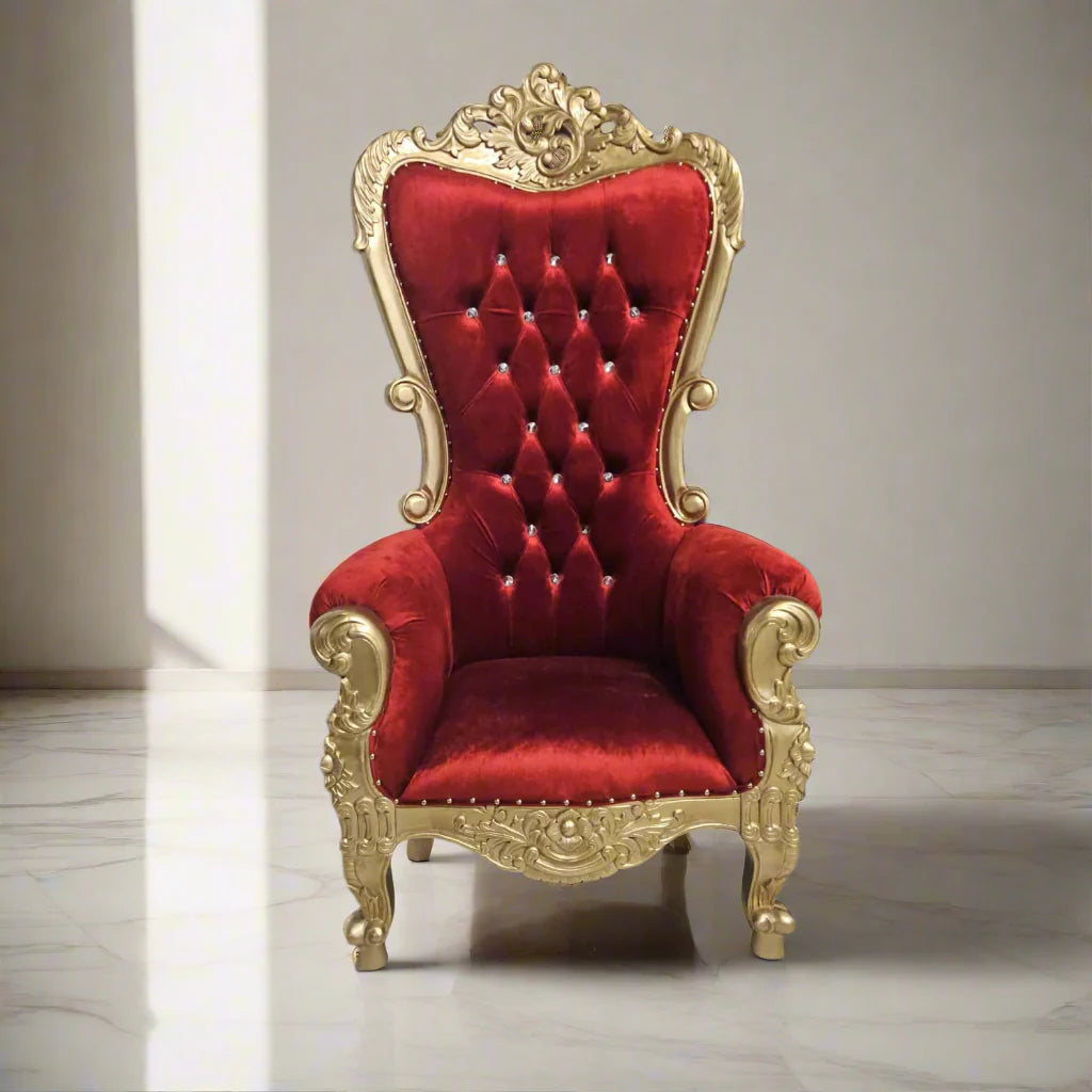 Tamira Queen Throne Chair