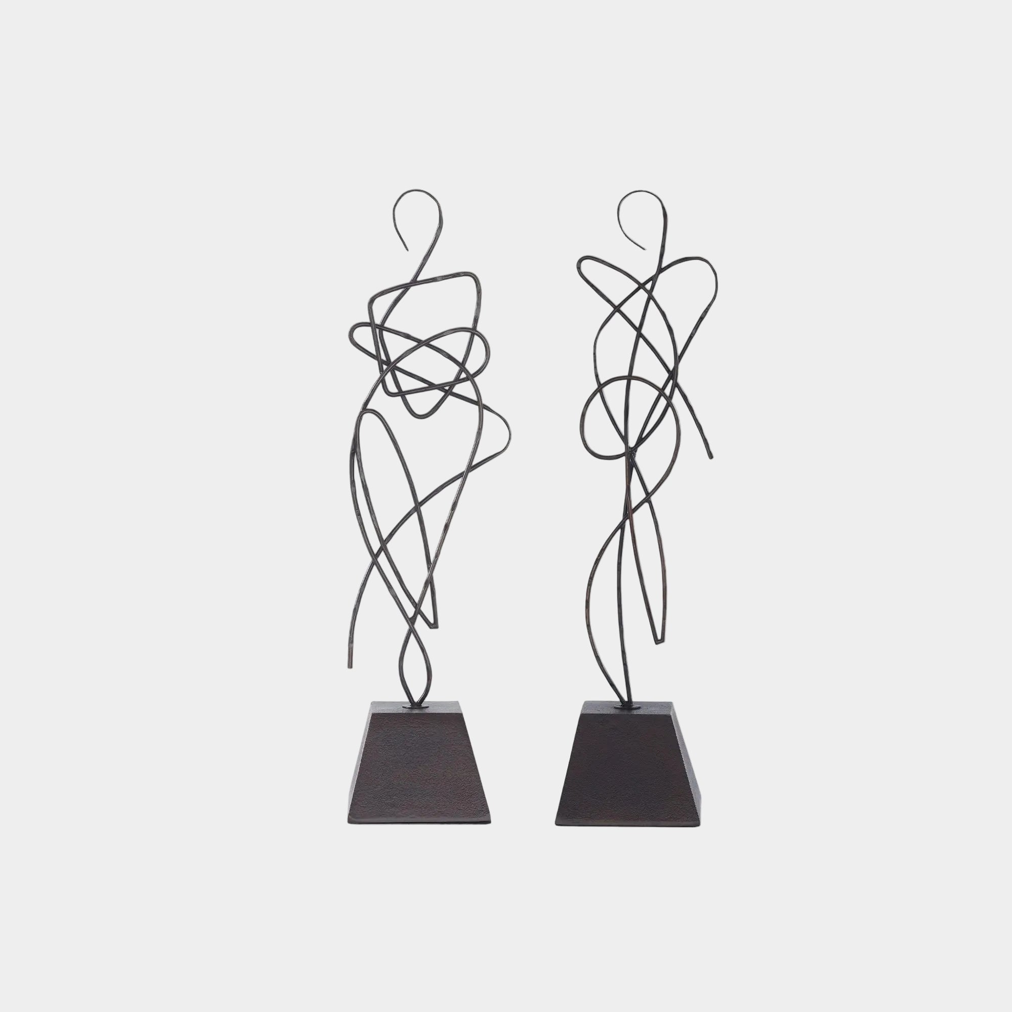Arabesque Statue Set Of 2