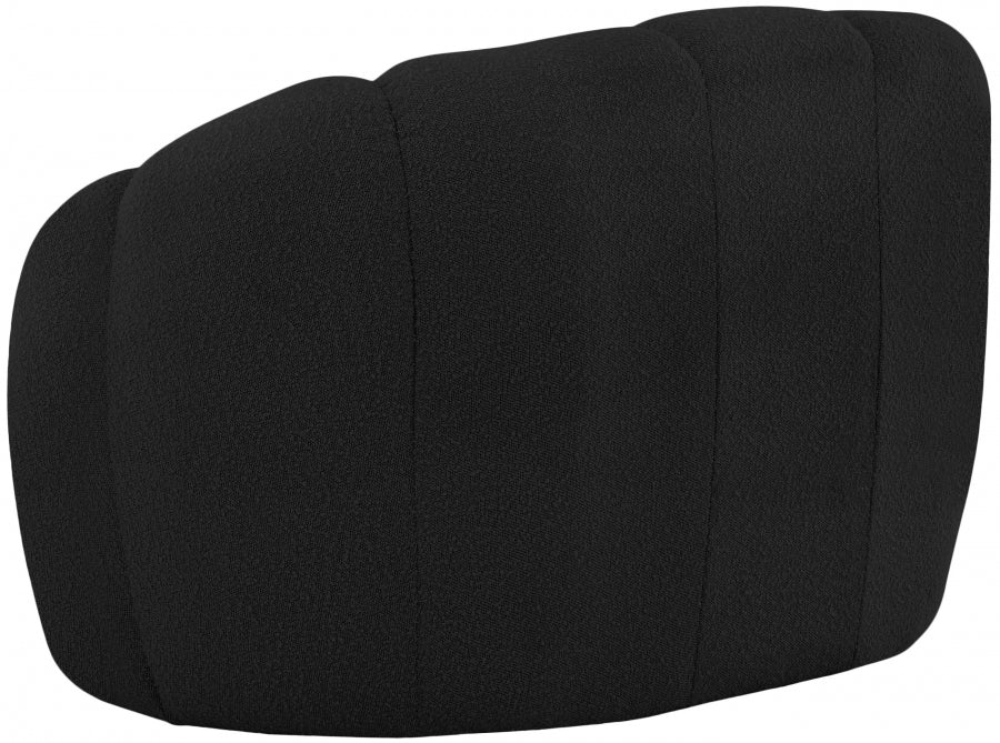 Fauteuil d'appoint rembourré en chenille Vivi