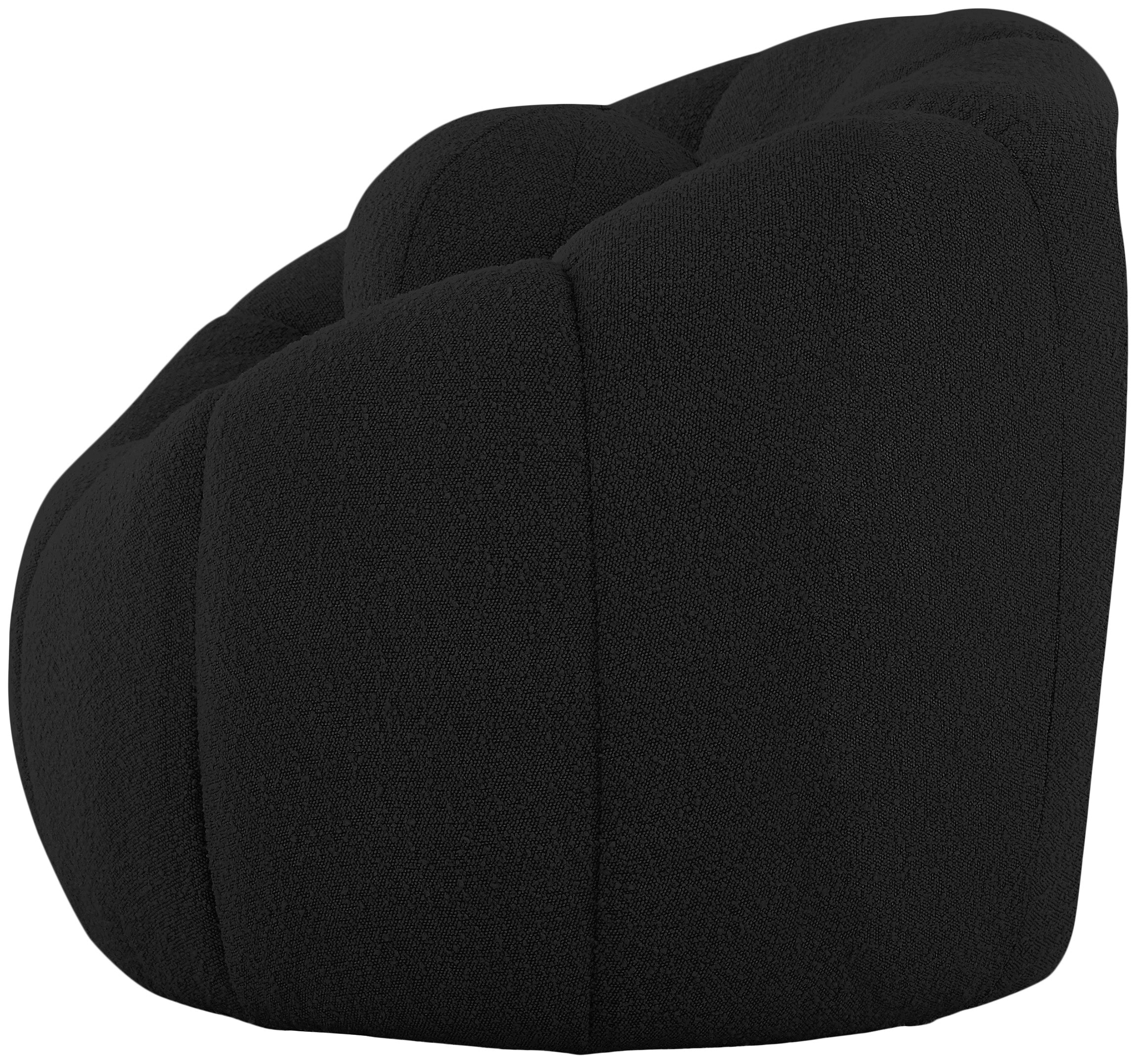 Fauteuil d'appoint rembourré en chenille Vivi