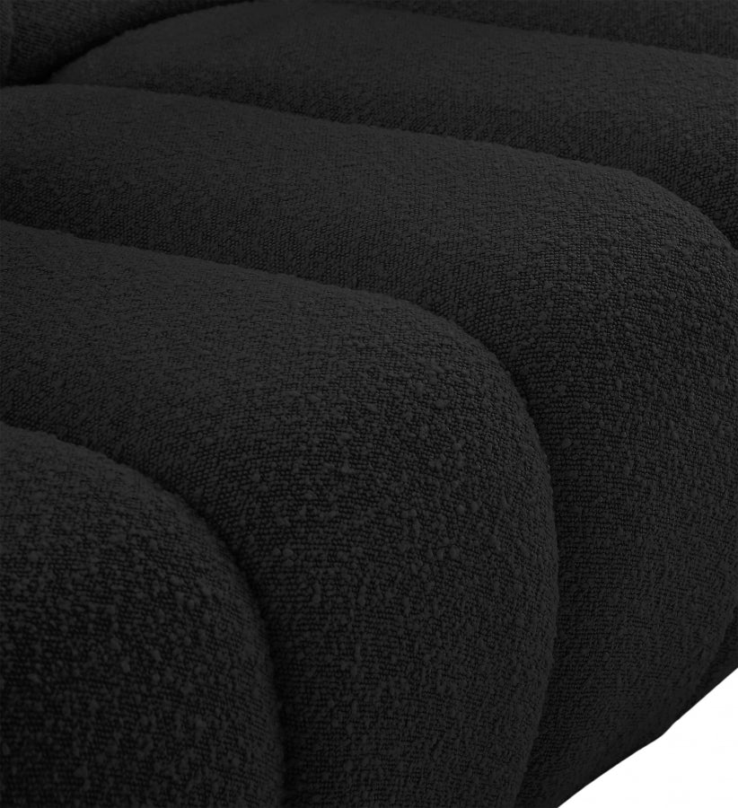 Fauteuil d'appoint rembourré en chenille Vivi