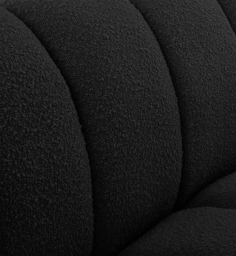 Fauteuil d'appoint rembourré en chenille Vivi