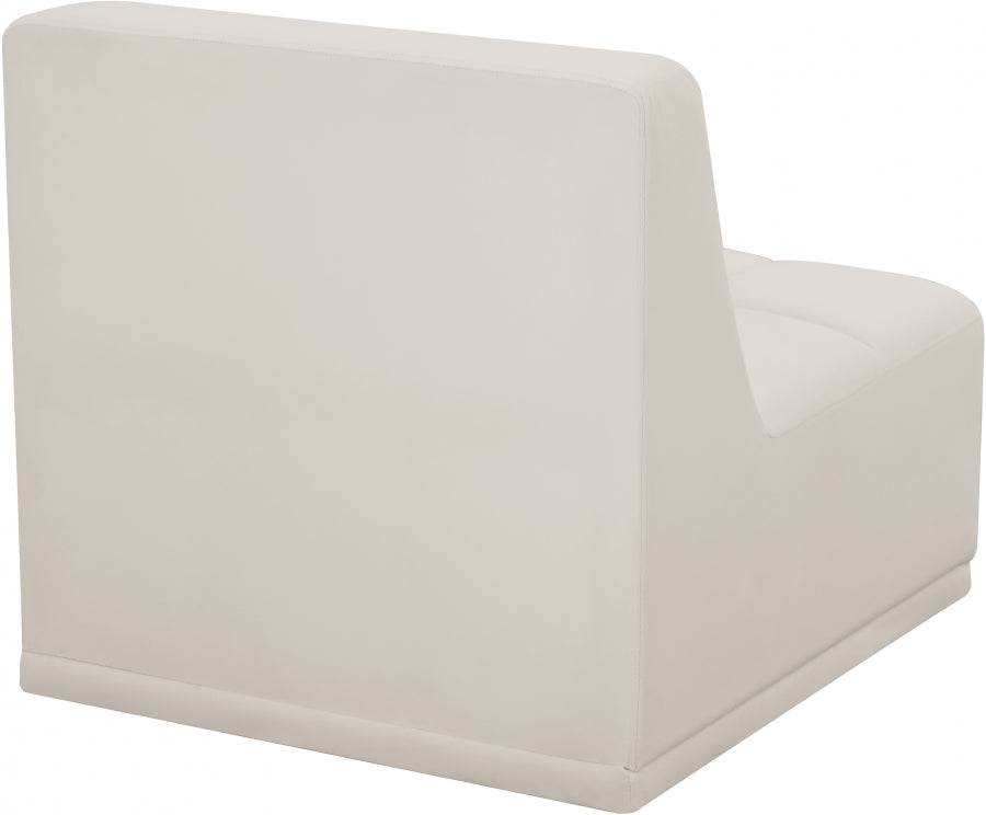 Fauteuil d'appoint rembourré en chenille Vivi