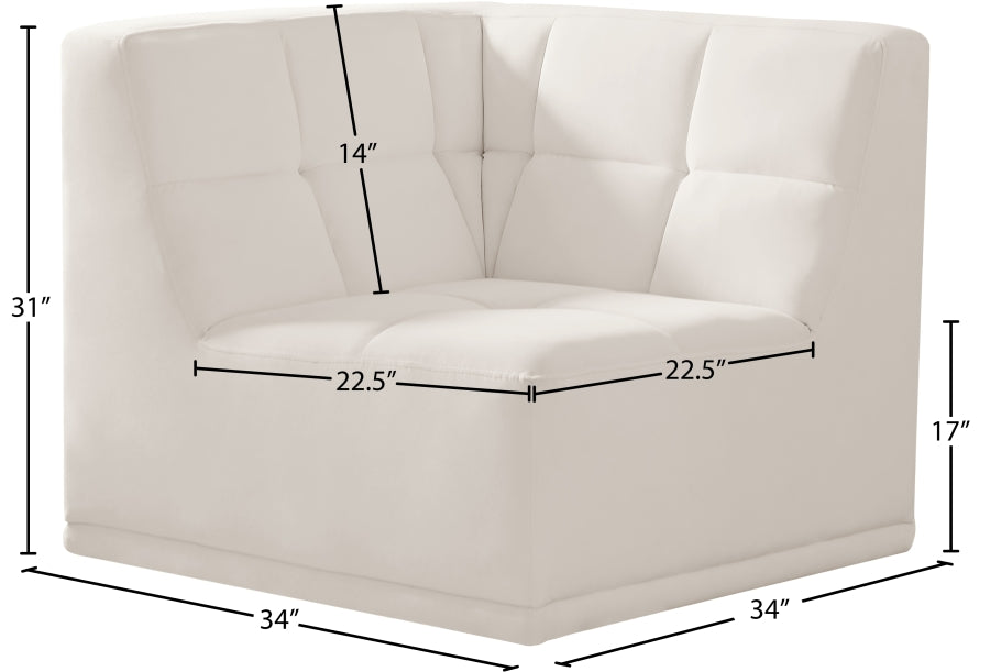 Fauteuil d'appoint rembourré en chenille Vivi