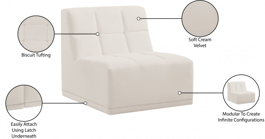 Fauteuil d'appoint rembourré en chenille Vivi