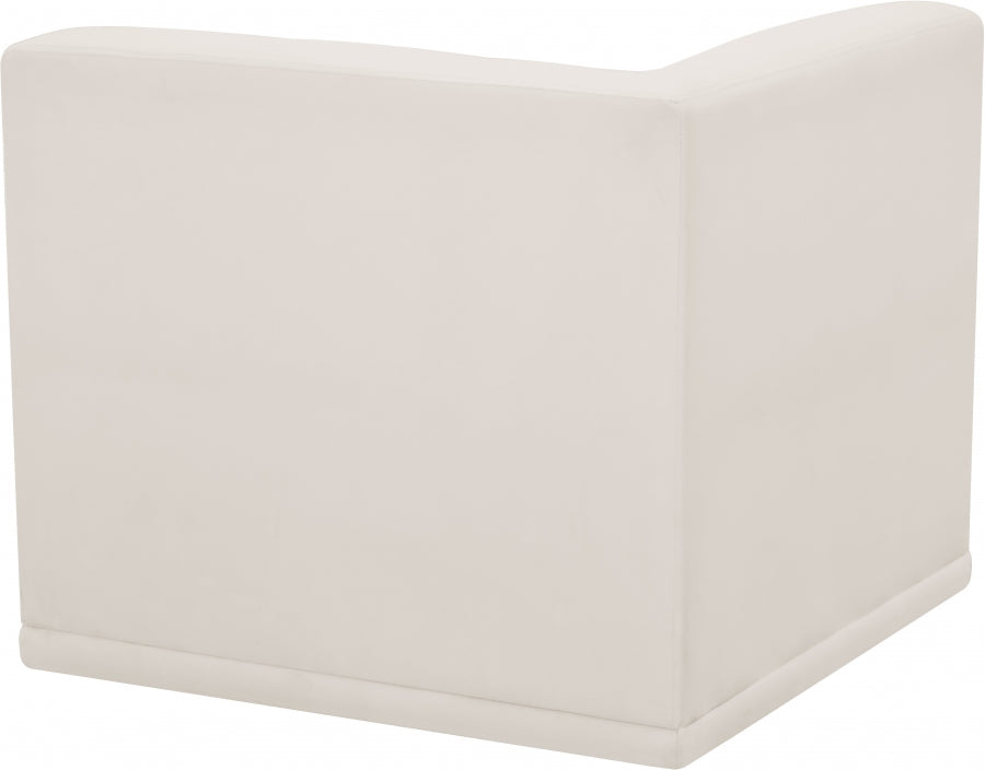 Fauteuil d'appoint rembourré en chenille Vivi