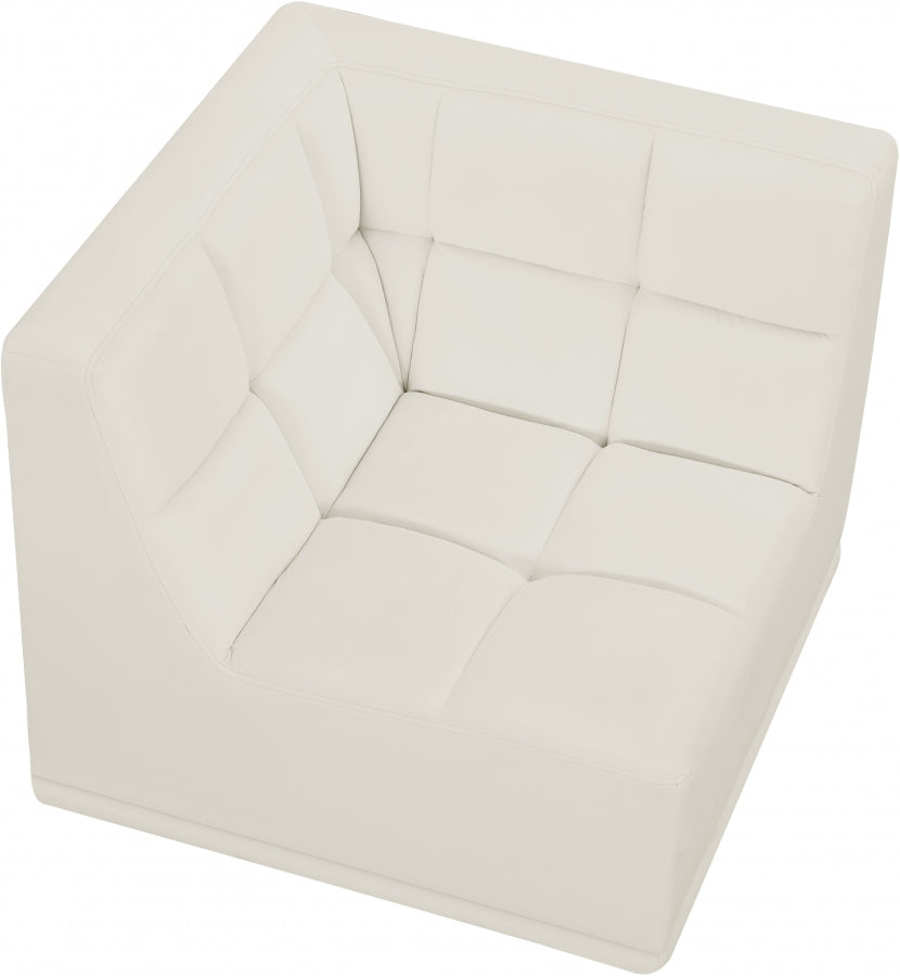 Fauteuil d'appoint rembourré en chenille Vivi