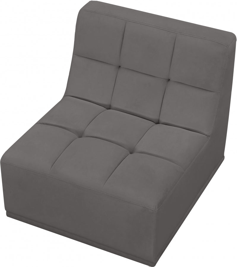 Fauteuil d'appoint rembourré en chenille Vivi