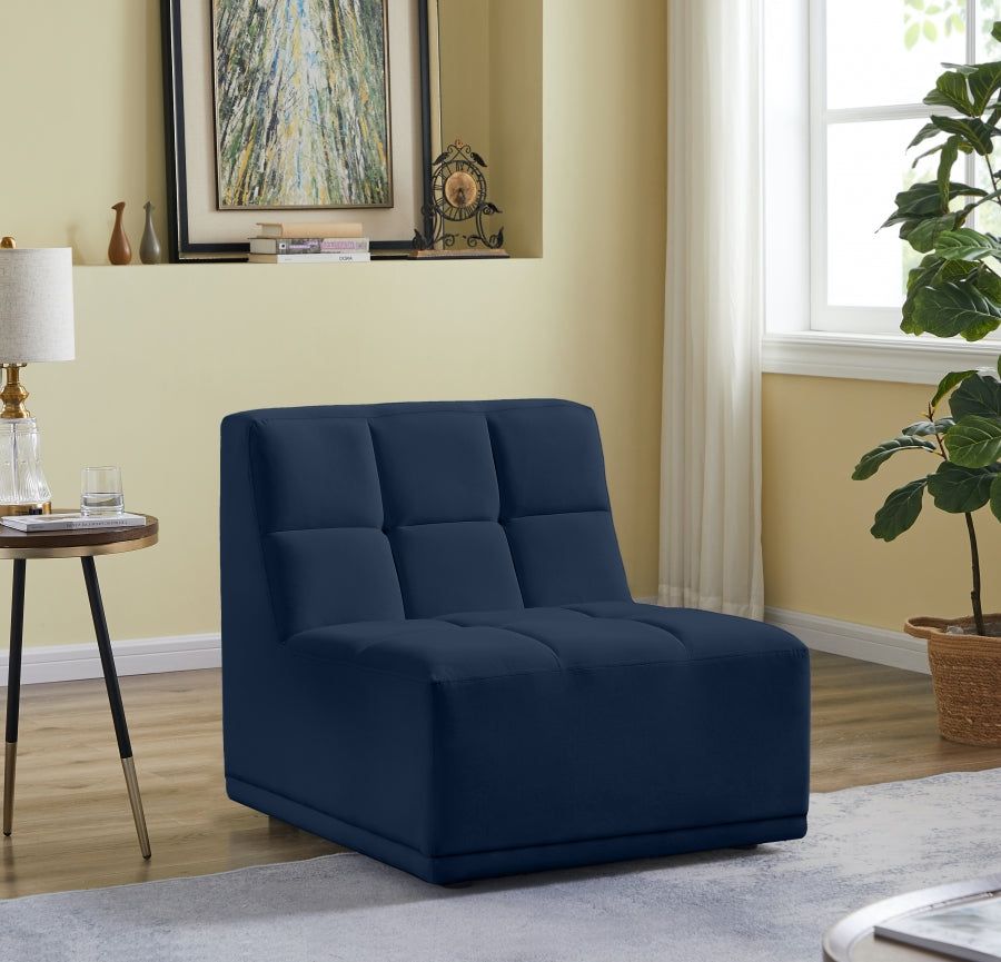 Fauteuil d'appoint rembourré en chenille Vivi