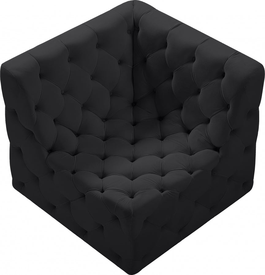 Fauteuil d'appoint rembourré en chenille Vivi