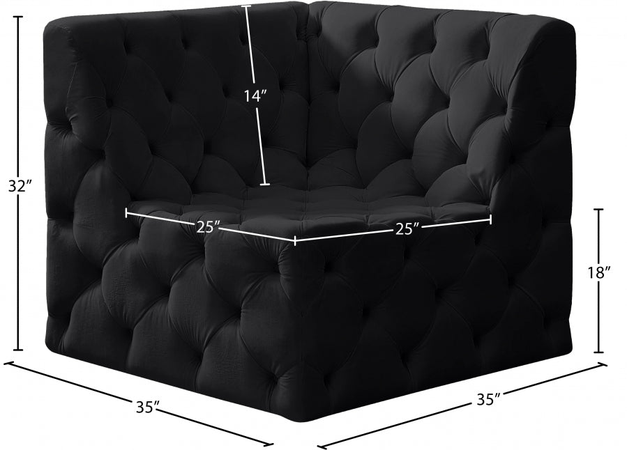 Fauteuil d'appoint rembourré en chenille Vivi