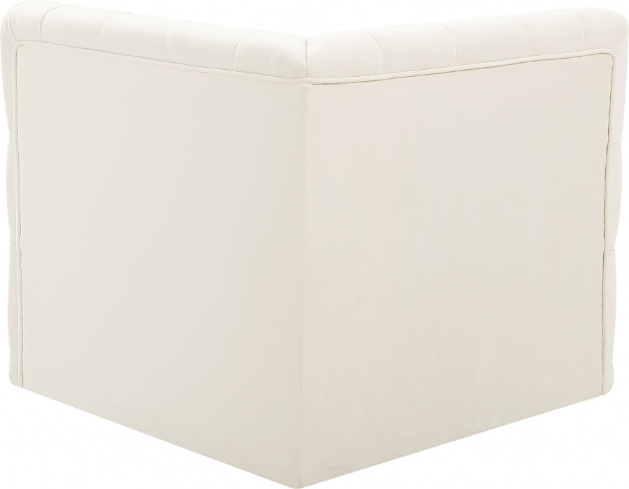 Fauteuil d'appoint rembourré en chenille Vivi