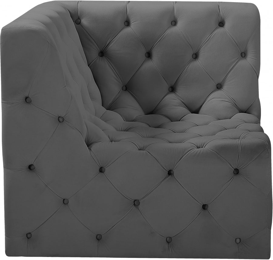 Fauteuil d'appoint rembourré en chenille Vivi