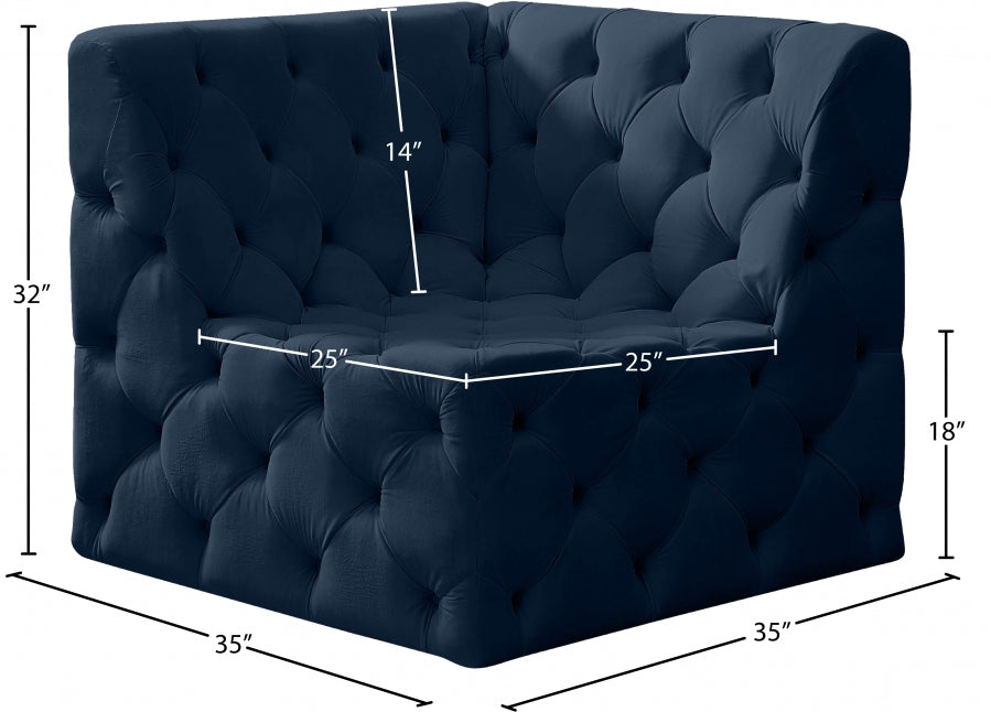 Fauteuil d'appoint rembourré en chenille Vivi