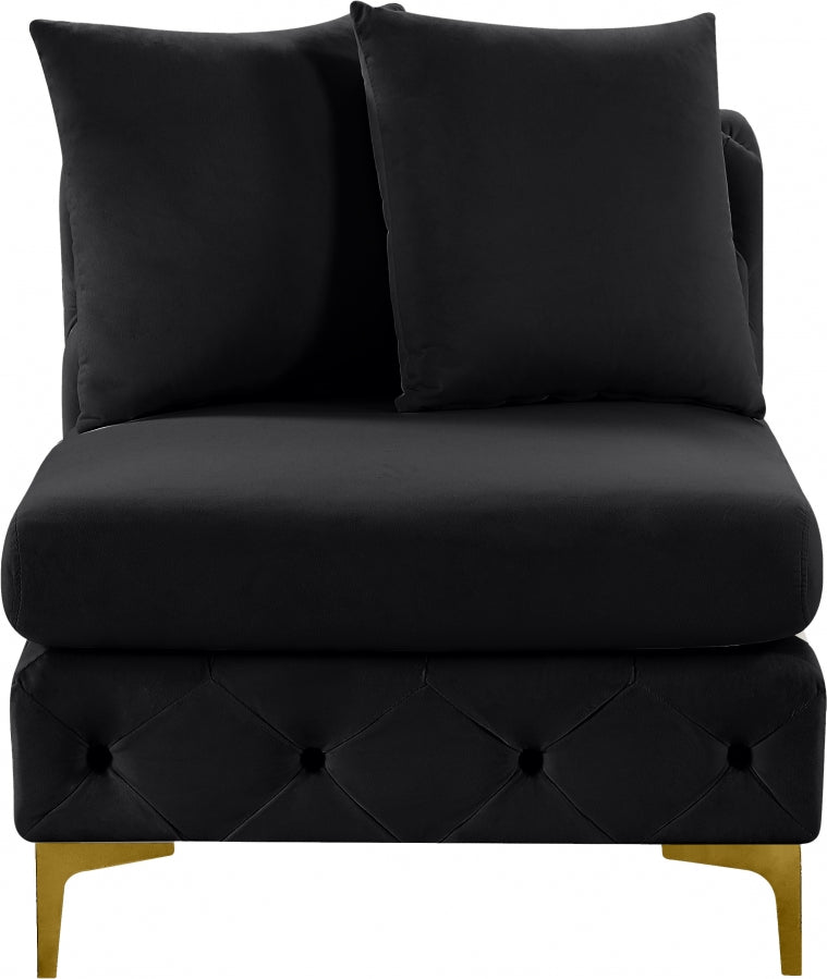 Fauteuil d'appoint rembourré en chenille Vivi
