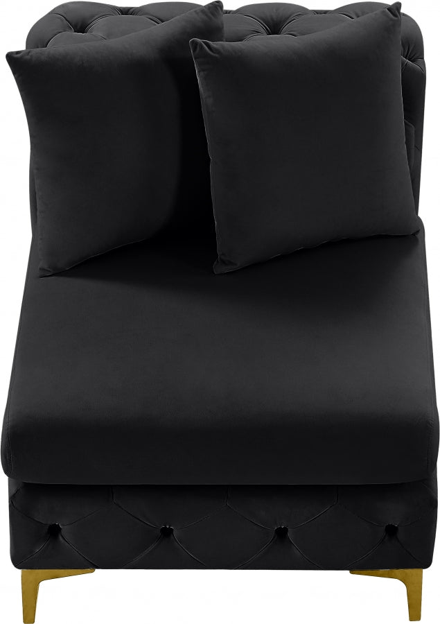 Fauteuil d'appoint rembourré en chenille Vivi