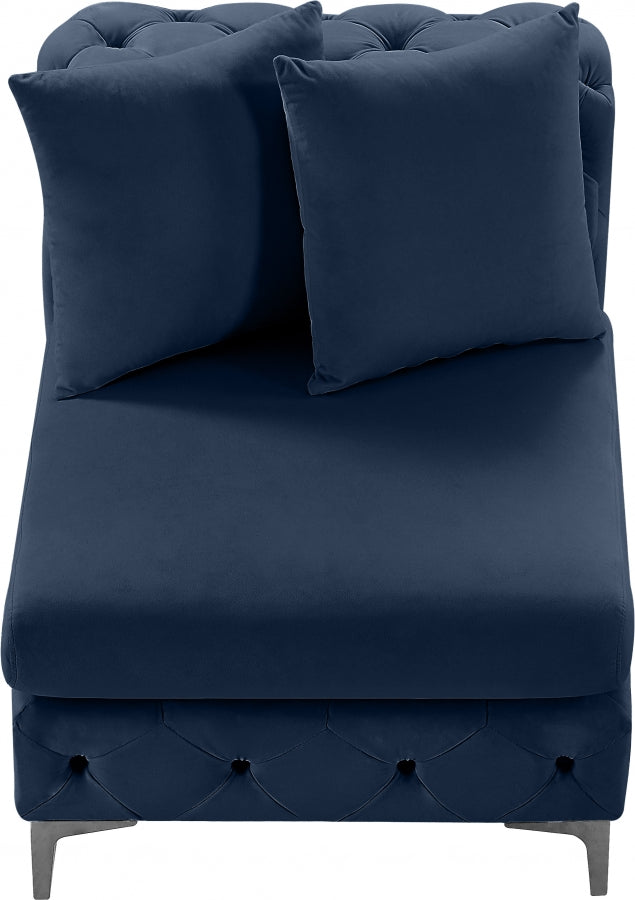Fauteuil d'appoint rembourré en chenille Vivi