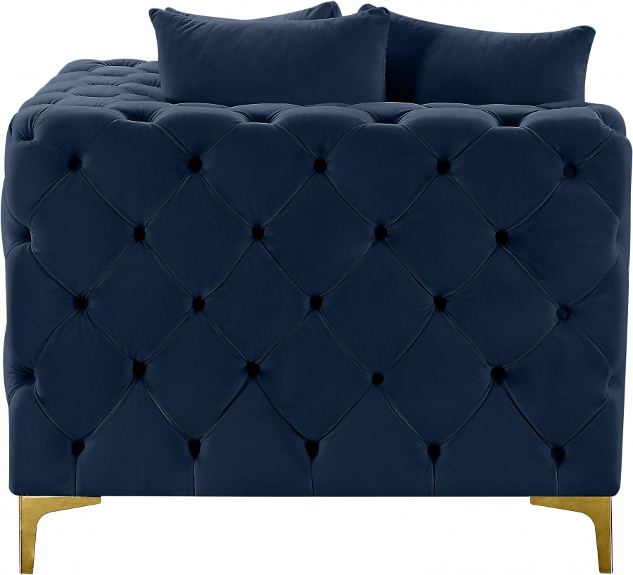 Tremblay Velvet Upholstered Corner Modular Chair